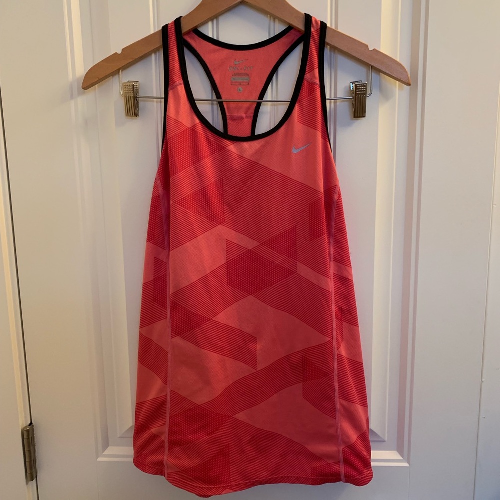 Nike Dri-Fit tank top pink lg